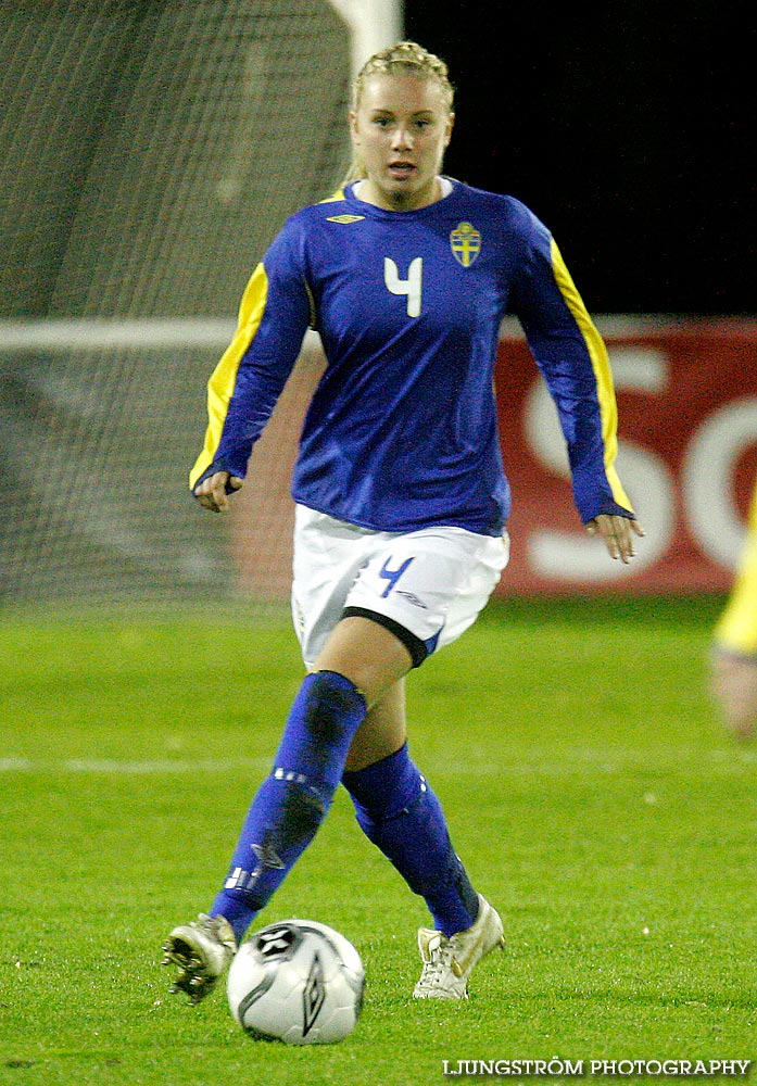 EM-kval F19 Sverige-Kazakstan 12-0,dam,Ulvesborg,Tidaholm,Sverige,Fotboll,,2007,9212