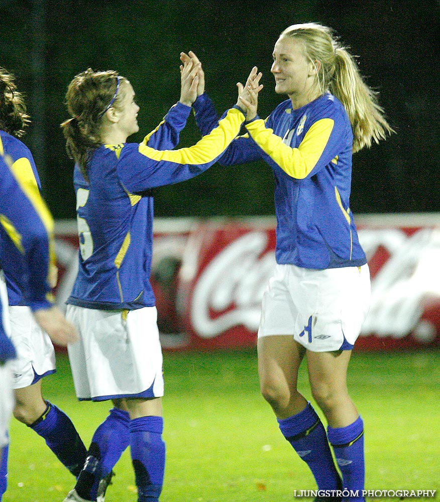 EM-kval F19 Sverige-Kazakstan 12-0,dam,Ulvesborg,Tidaholm,Sverige,Fotboll,,2007,9213