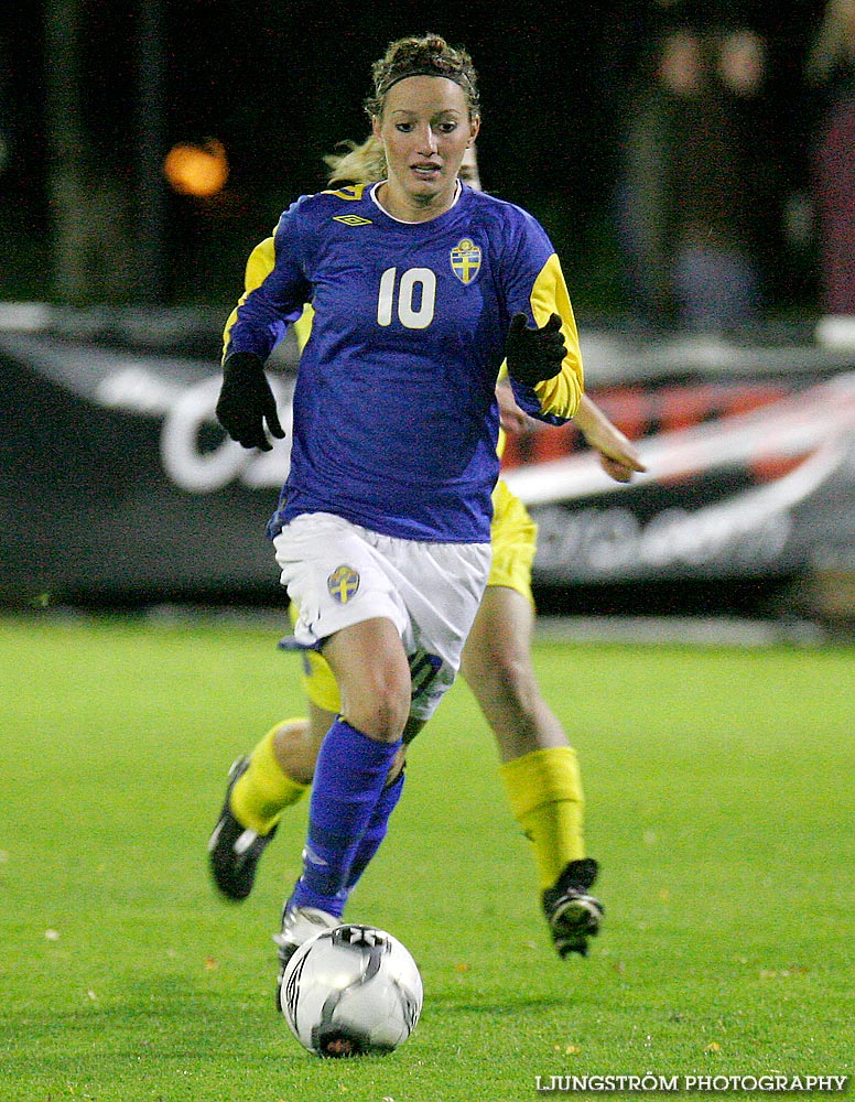 EM-kval F19 Sverige-Kazakstan 12-0,dam,Ulvesborg,Tidaholm,Sverige,Fotboll,,2007,9215