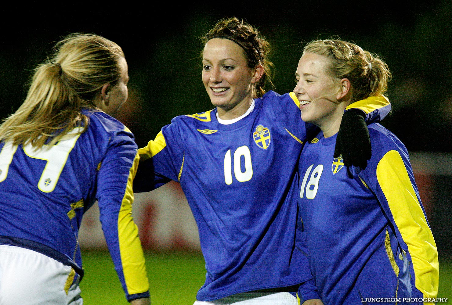 EM-kval F19 Sverige-Kazakstan 12-0,dam,Ulvesborg,Tidaholm,Sverige,Fotboll,,2007,9225