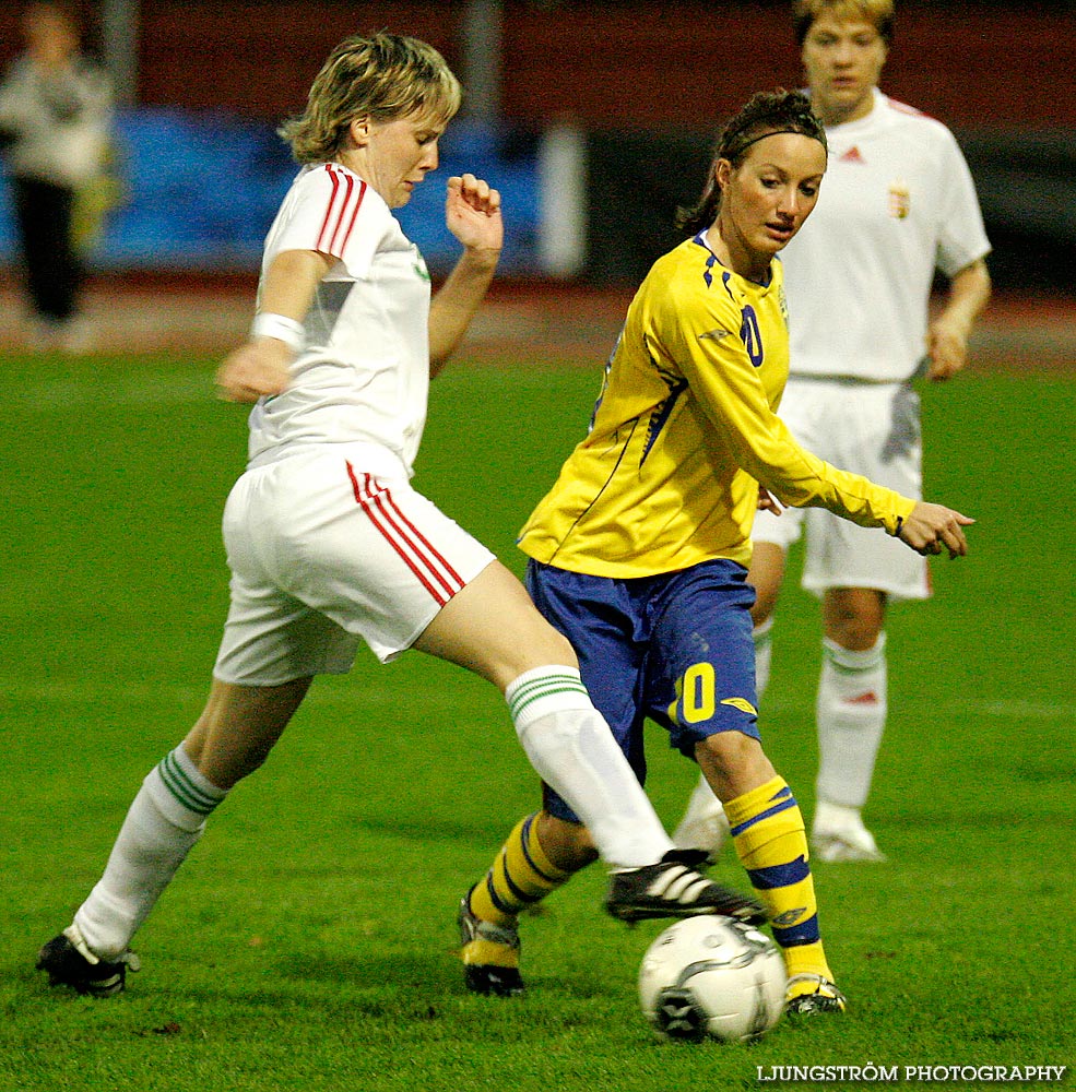 EM-kval F19 Ungern-Sverige 1-1,herr,Södermalms IP,Skövde,Sverige,Fotboll,,2007,9274