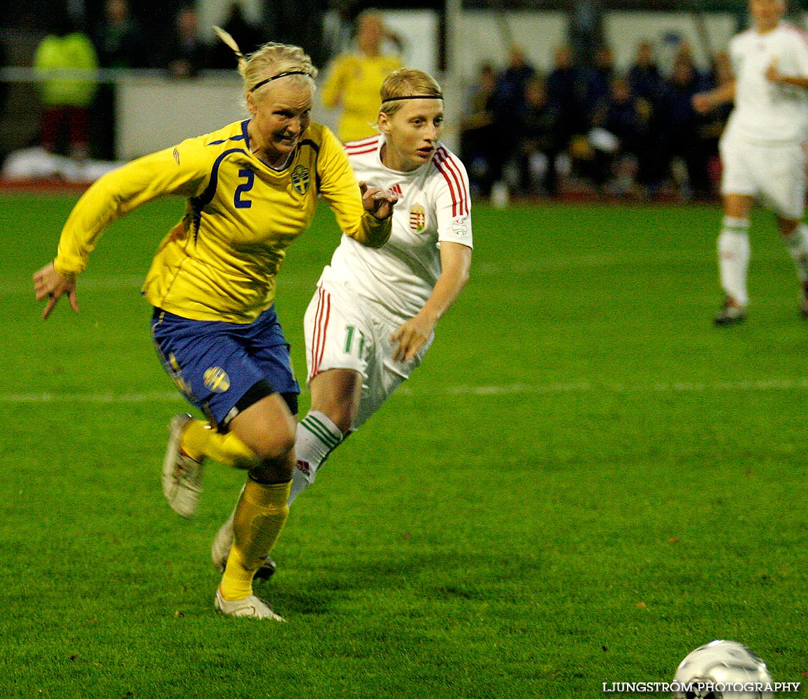 EM-kval F19 Ungern-Sverige 1-1,herr,Södermalms IP,Skövde,Sverige,Fotboll,,2007,9275