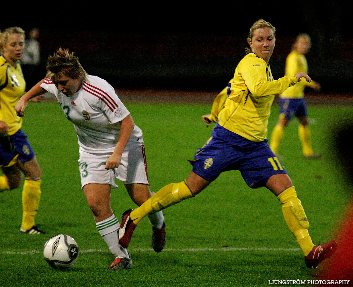 EM-kval F19 Ungern-Sverige 1-1,herr,Södermalms IP,Skövde,Sverige,Fotboll,,2007,9285