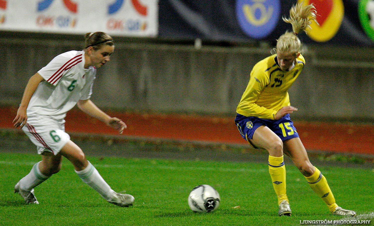 EM-kval F19 Ungern-Sverige 1-1,herr,Södermalms IP,Skövde,Sverige,Fotboll,,2007,9290