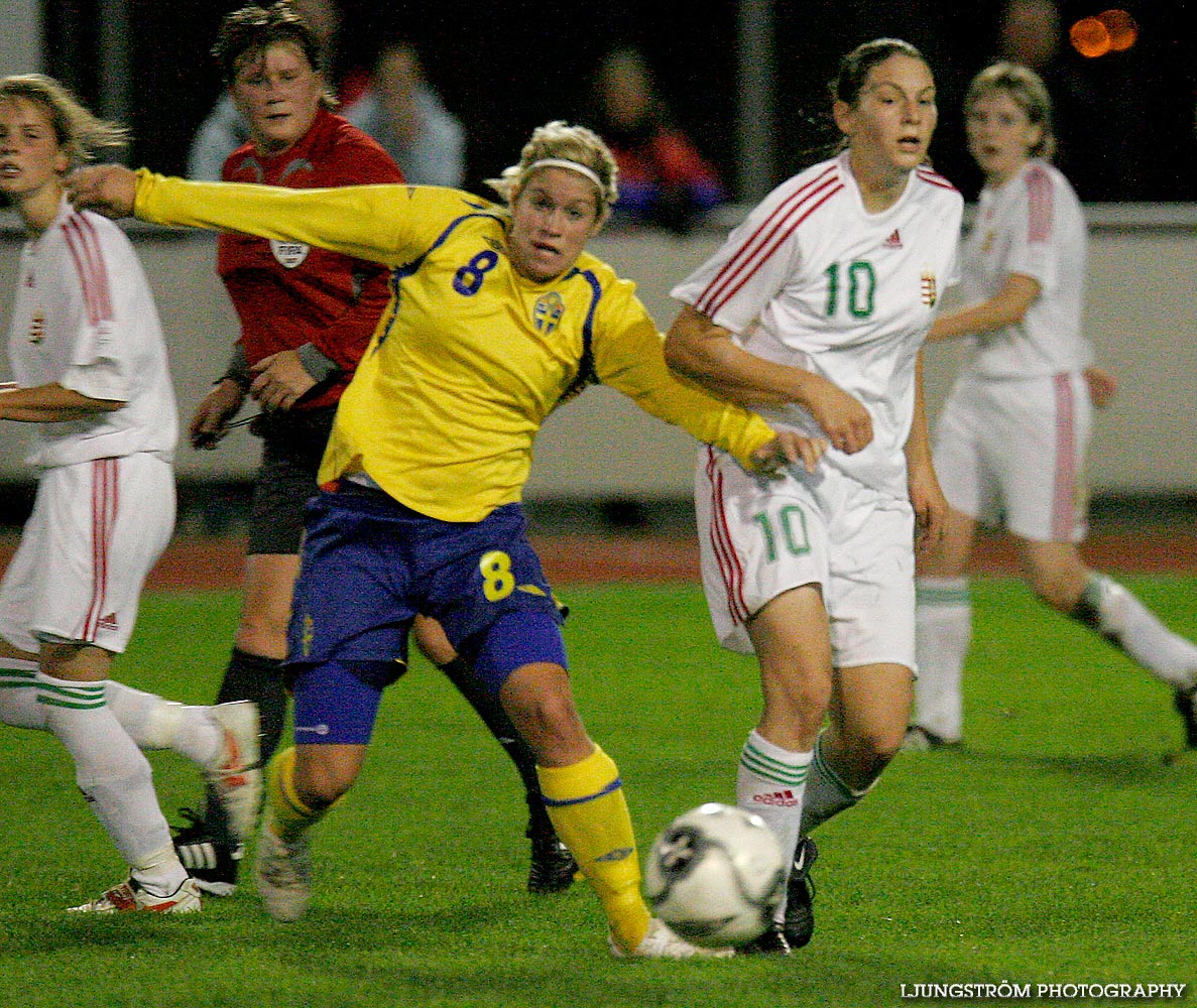 EM-kval F19 Ungern-Sverige 1-1,herr,Södermalms IP,Skövde,Sverige,Fotboll,,2007,9301