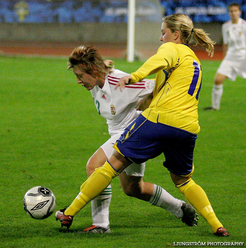 EM-kval F19 Ungern-Sverige 1-1,herr,Södermalms IP,Skövde,Sverige,Fotboll,,2007,9304