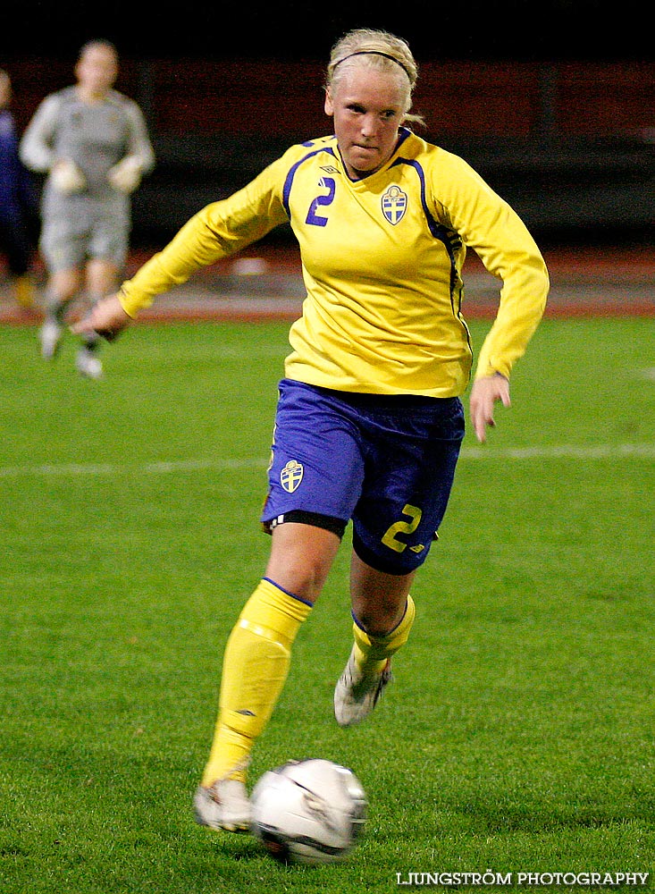 EM-kval F19 Ungern-Sverige 1-1,herr,Södermalms IP,Skövde,Sverige,Fotboll,,2007,9307