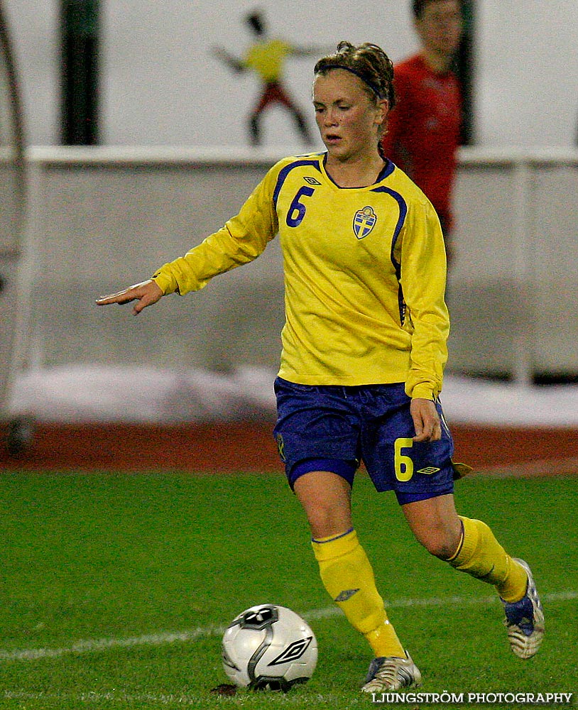 EM-kval F19 Ungern-Sverige 1-1,herr,Södermalms IP,Skövde,Sverige,Fotboll,,2007,9312