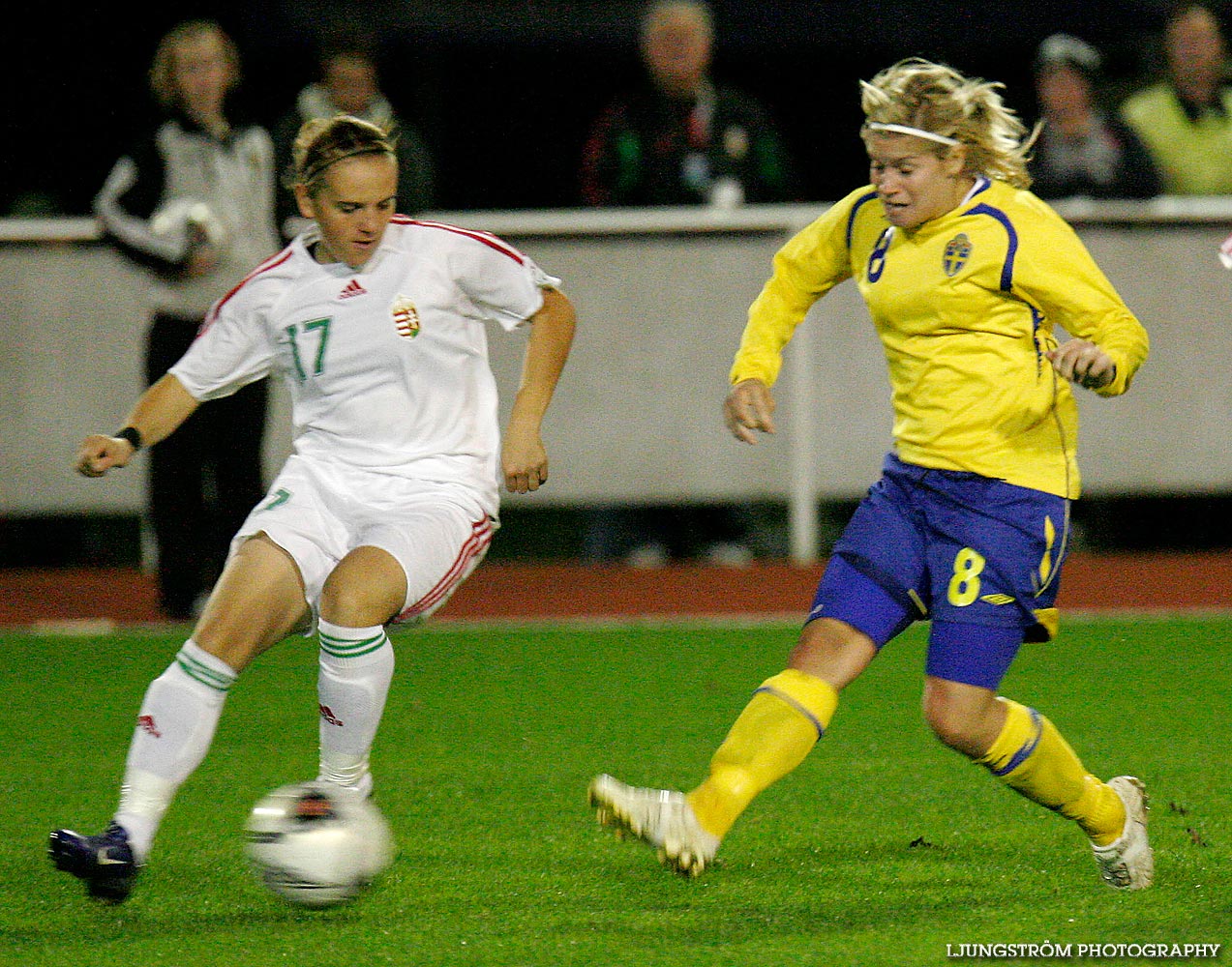 EM-kval F19 Ungern-Sverige 1-1,herr,Södermalms IP,Skövde,Sverige,Fotboll,,2007,9318