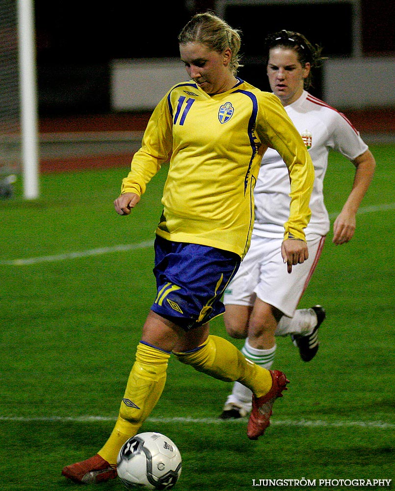 EM-kval F19 Ungern-Sverige 1-1,herr,Södermalms IP,Skövde,Sverige,Fotboll,,2007,9327