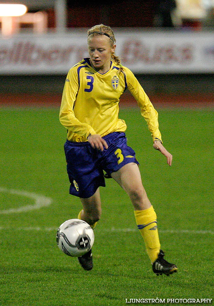 EM-kval F19 Ungern-Sverige 1-1,herr,Södermalms IP,Skövde,Sverige,Fotboll,,2007,9330