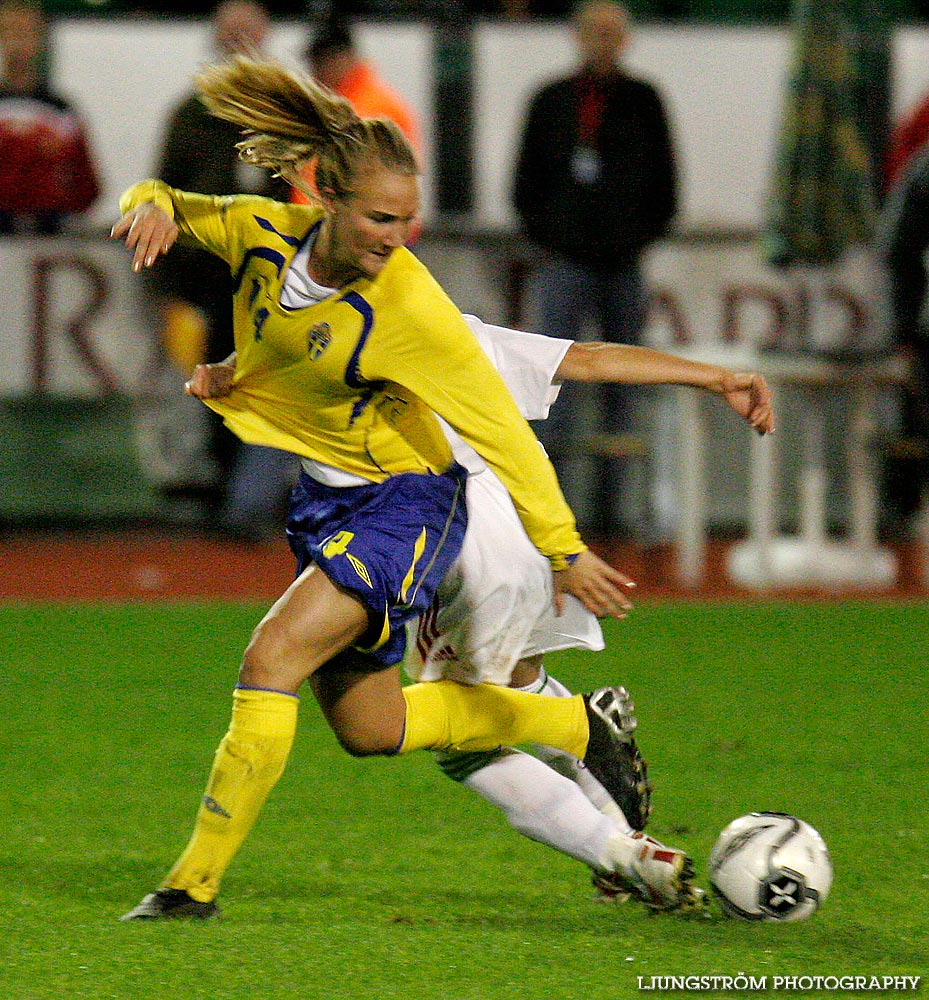 EM-kval F19 Ungern-Sverige 1-1,herr,Södermalms IP,Skövde,Sverige,Fotboll,,2007,9333