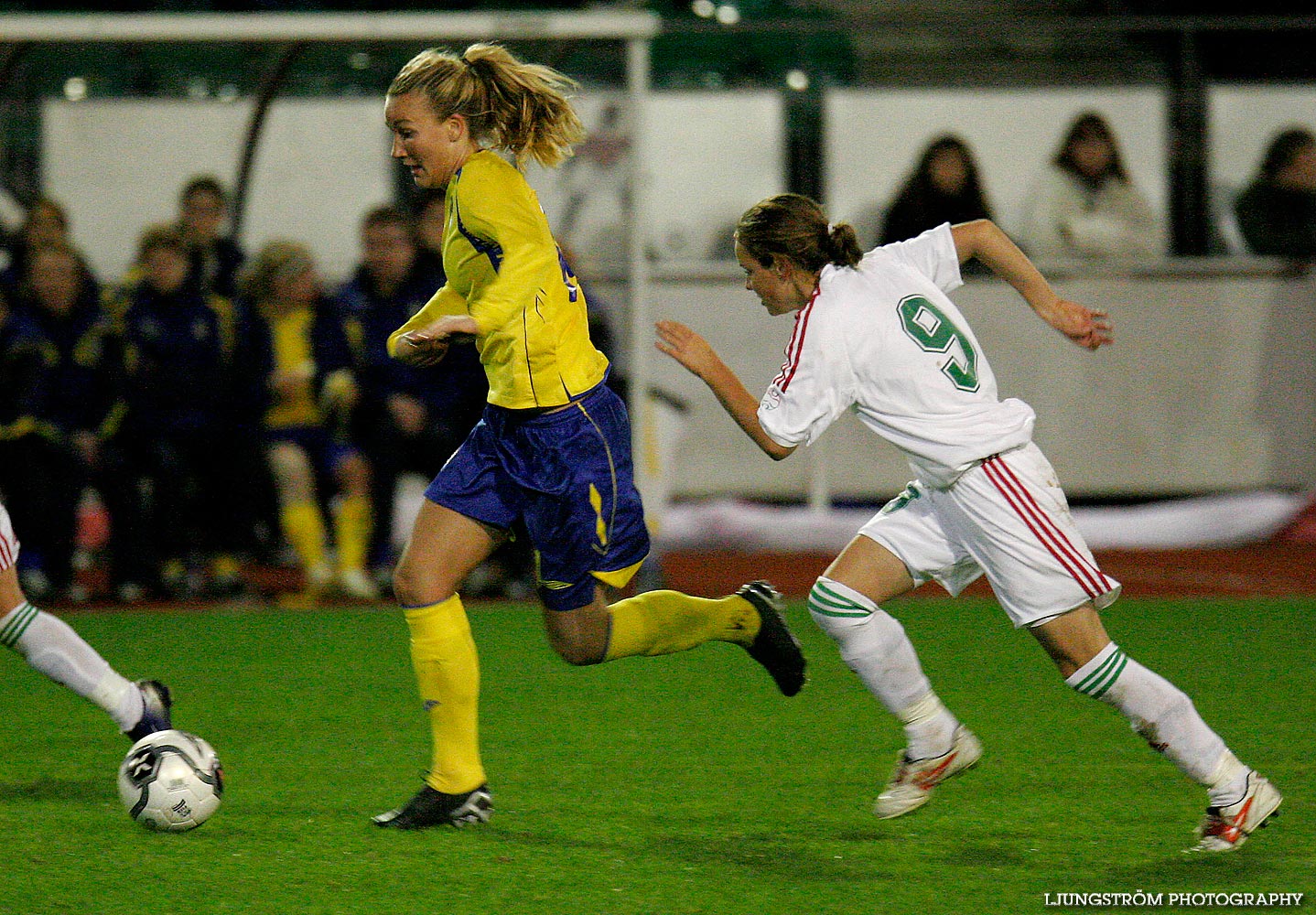 EM-kval F19 Ungern-Sverige 1-1,herr,Södermalms IP,Skövde,Sverige,Fotboll,,2007,9334