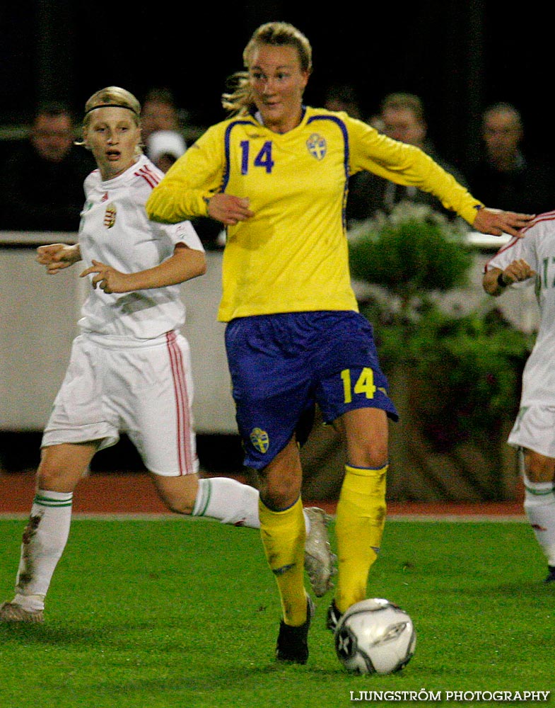 EM-kval F19 Ungern-Sverige 1-1,herr,Södermalms IP,Skövde,Sverige,Fotboll,,2007,9344
