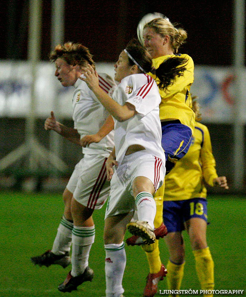 EM-kval F19 Ungern-Sverige 1-1,herr,Södermalms IP,Skövde,Sverige,Fotboll,,2007,9347