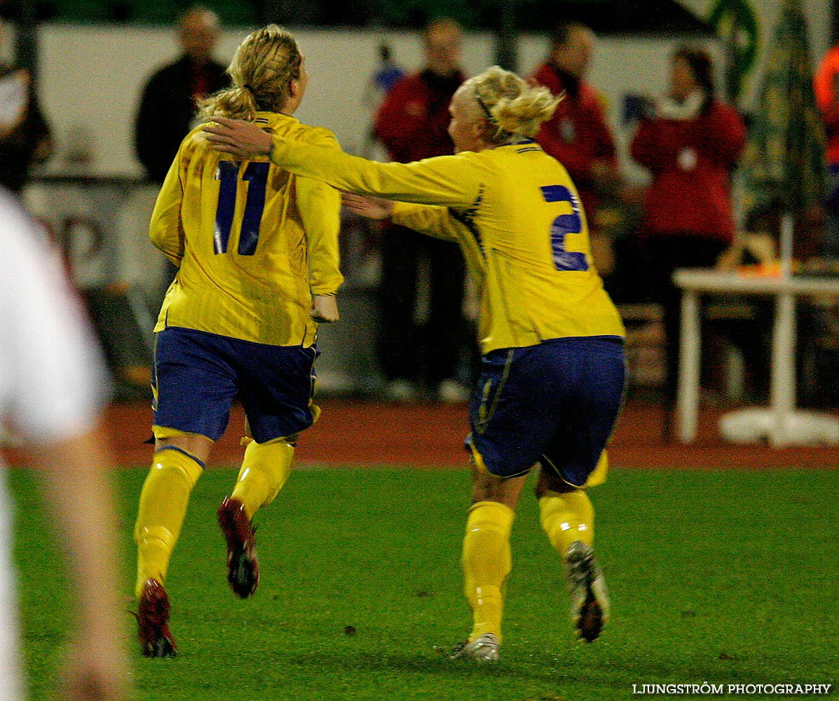 EM-kval F19 Ungern-Sverige 1-1,herr,Södermalms IP,Skövde,Sverige,Fotboll,,2007,9350