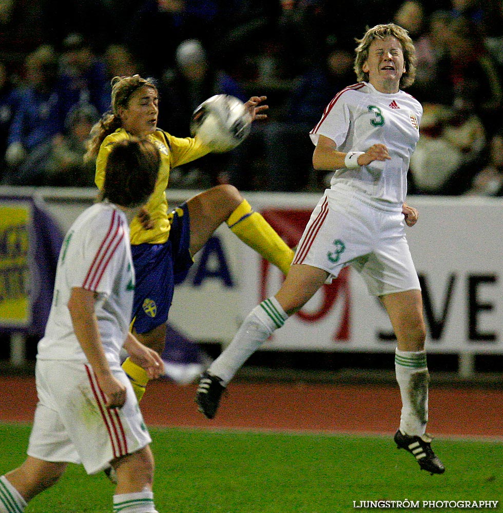 EM-kval F19 Ungern-Sverige 1-1,herr,Södermalms IP,Skövde,Sverige,Fotboll,,2007,9360