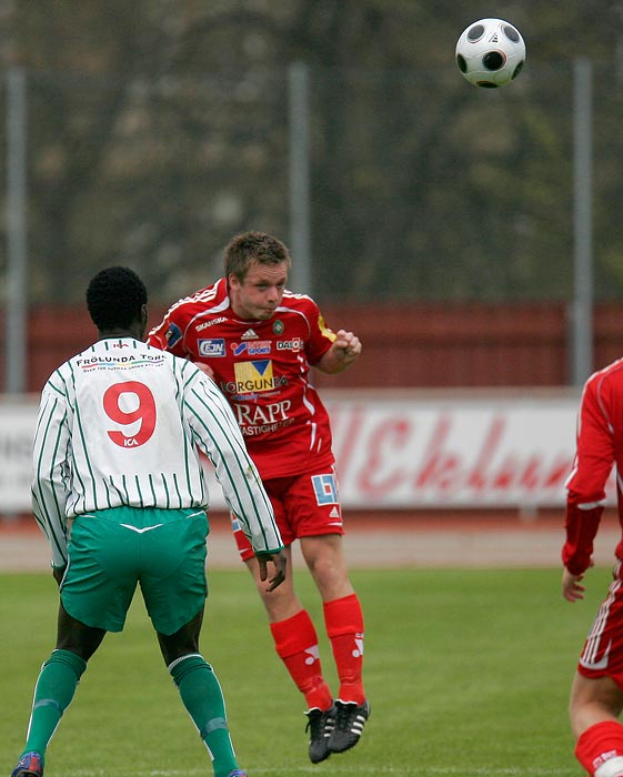 Skövde AIK-Västra Frölunda IF 1-1,herr,Södermalms IP,Skövde,Sverige,Fotboll,,2008,7242