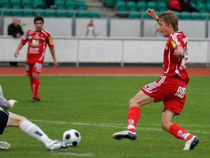 Skövde AIK-Lindome GIF 1-1,herr,Södermalms IP,Skövde,Sverige,Fotboll,,2008,8746