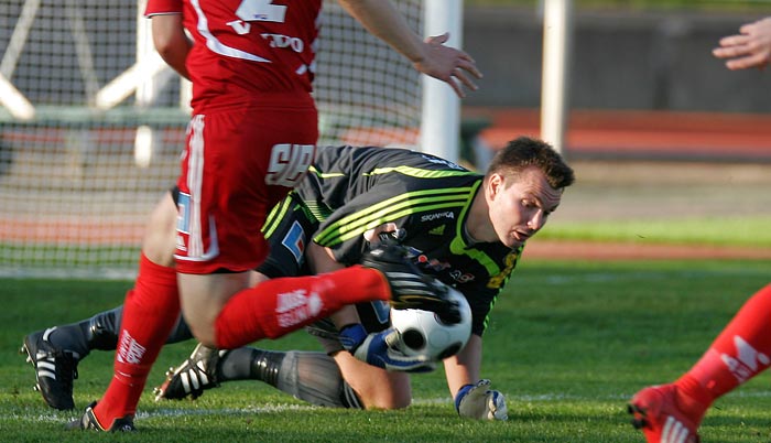 Skövde AIK-Husqvarna FF 1-1,herr,Södermalms IP,Skövde,Sverige,Fotboll,,2008,9875