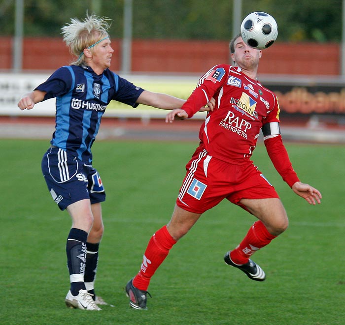 Skövde AIK-Husqvarna FF 1-1,herr,Södermalms IP,Skövde,Sverige,Fotboll,,2008,9933