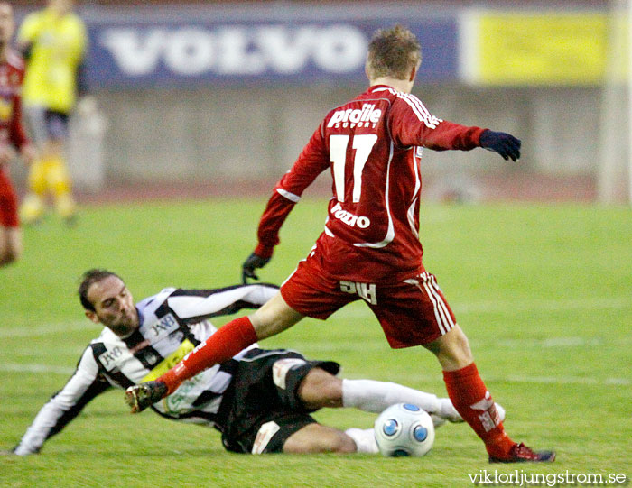 Skövde AIK-Lindome GIF 1-2,herr,Södermalms IP,Skövde,Sverige,Fotboll,,2009,20707