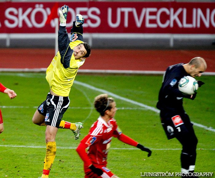 Skövde AIK-Kristianstads FF 2-2,herr,Södermalms IP,Skövde,Sverige,Fotboll,,2011,43821