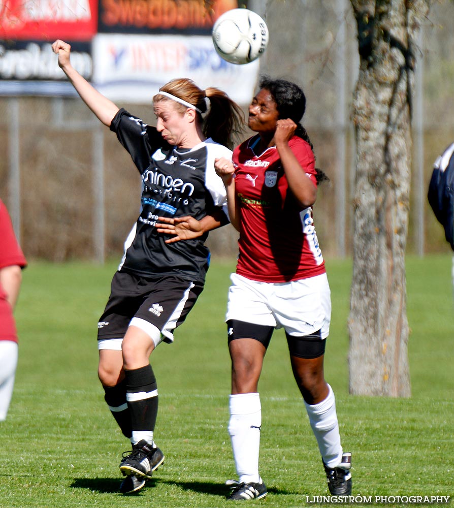 Svenska Cupen Skövde KIK-Qviding FIF 3-2,dam,Lillegårdens IP,Skövde,Sverige,Fotboll,,2012,52938