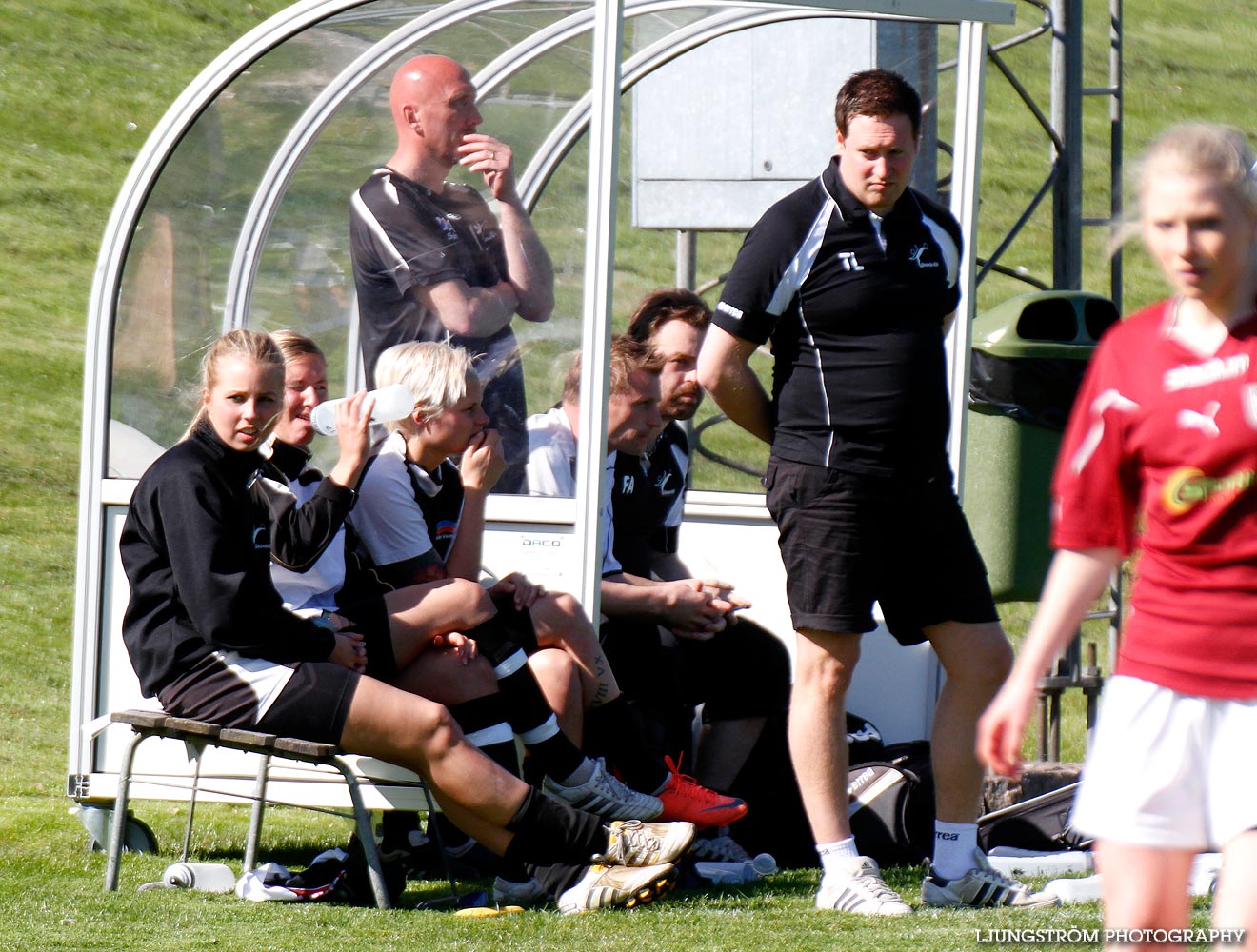 Svenska Cupen Skövde KIK-Qviding FIF 3-2,dam,Lillegårdens IP,Skövde,Sverige,Fotboll,,2012,52945