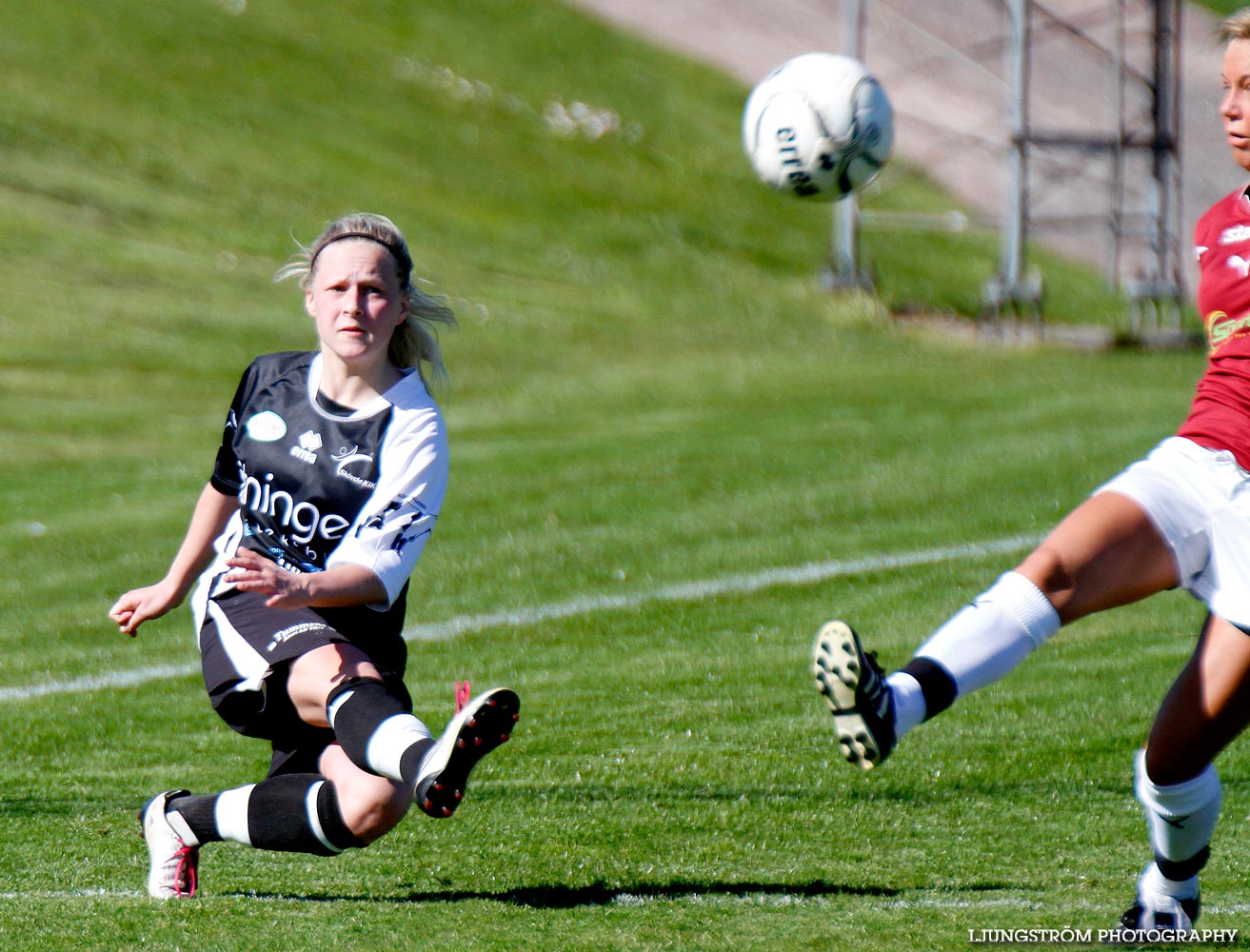 Svenska Cupen Skövde KIK-Qviding FIF 3-2,dam,Lillegårdens IP,Skövde,Sverige,Fotboll,,2012,52948