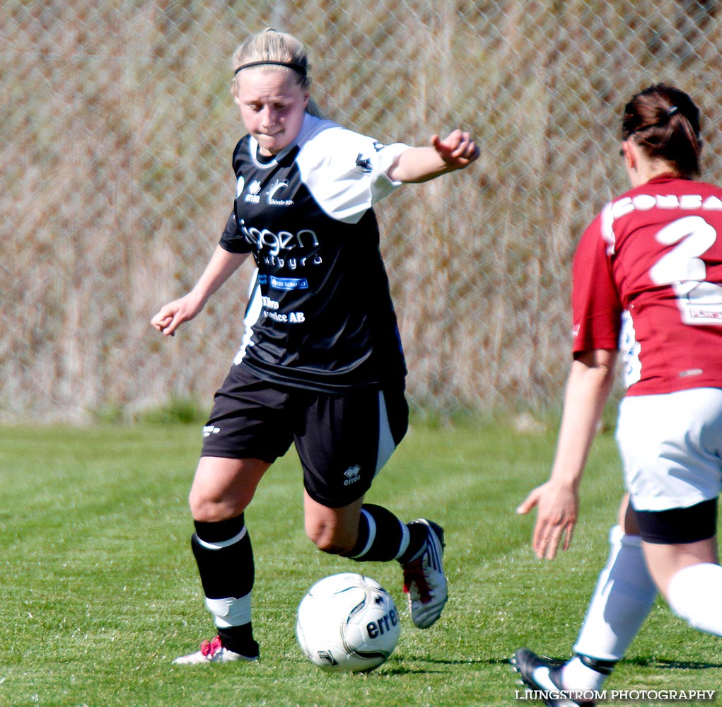 Svenska Cupen Skövde KIK-Qviding FIF 3-2,dam,Lillegårdens IP,Skövde,Sverige,Fotboll,,2012,52950