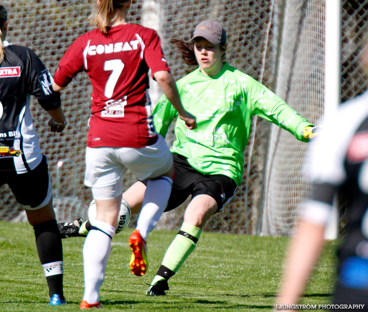 Svenska Cupen Skövde KIK-Qviding FIF 3-2,dam,Lillegårdens IP,Skövde,Sverige,Fotboll,,2012,52952