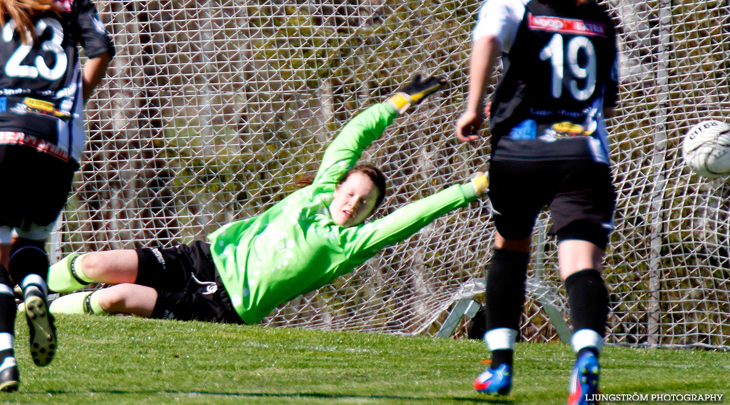 Svenska Cupen Skövde KIK-Qviding FIF 3-2,dam,Lillegårdens IP,Skövde,Sverige,Fotboll,,2012,52958