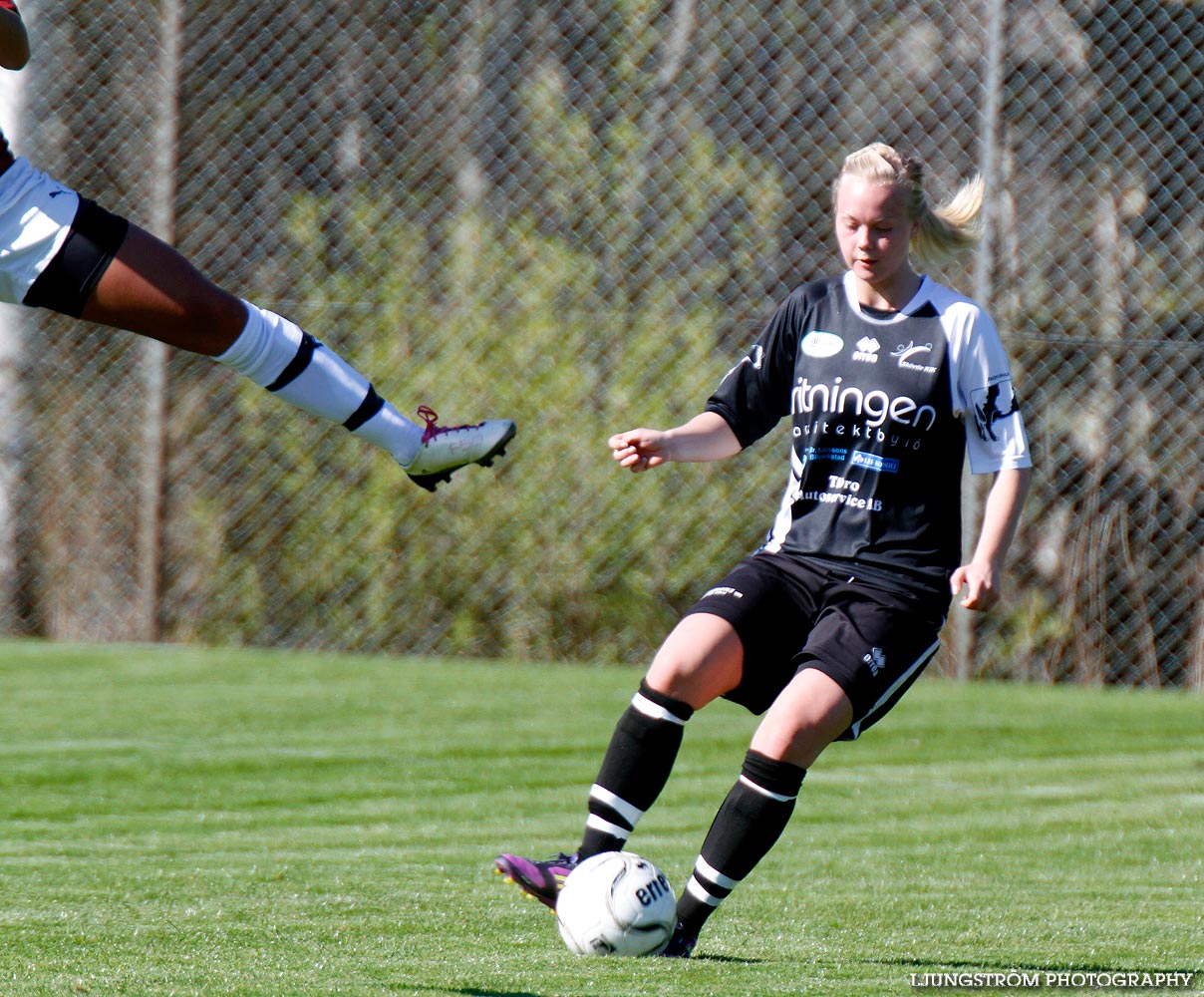 Svenska Cupen Skövde KIK-Qviding FIF 3-2,dam,Lillegårdens IP,Skövde,Sverige,Fotboll,,2012,52963