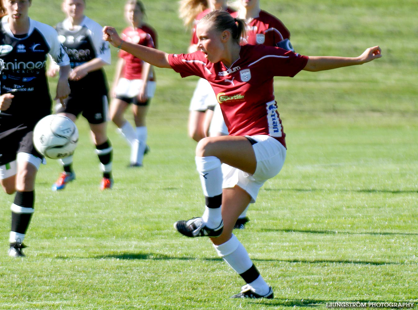 Svenska Cupen Skövde KIK-Qviding FIF 3-2,dam,Lillegårdens IP,Skövde,Sverige,Fotboll,,2012,52964