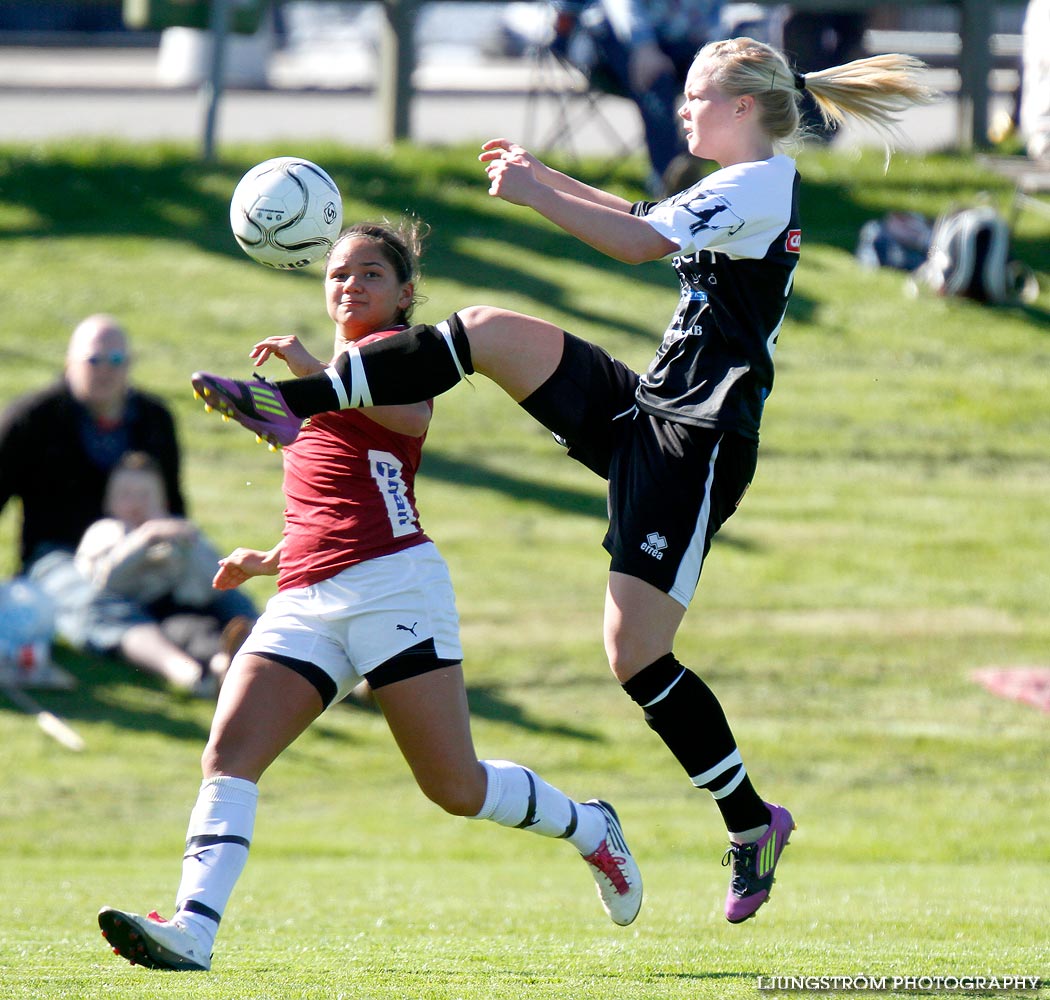 Svenska Cupen Skövde KIK-Qviding FIF 3-2,dam,Lillegårdens IP,Skövde,Sverige,Fotboll,,2012,52970