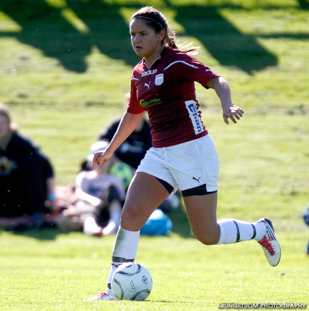 Svenska Cupen Skövde KIK-Qviding FIF 3-2,dam,Lillegårdens IP,Skövde,Sverige,Fotboll,,2012,52977