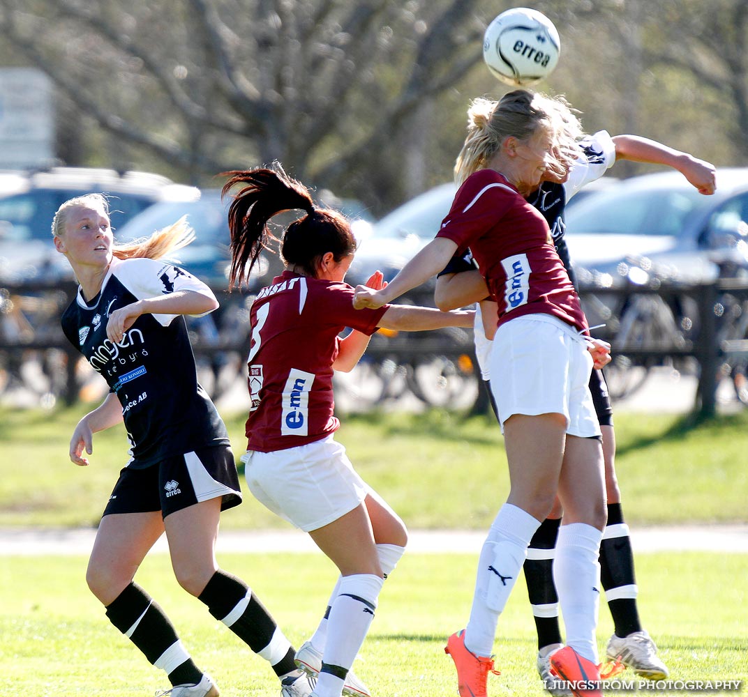 Svenska Cupen Skövde KIK-Qviding FIF 3-2,dam,Lillegårdens IP,Skövde,Sverige,Fotboll,,2012,52982