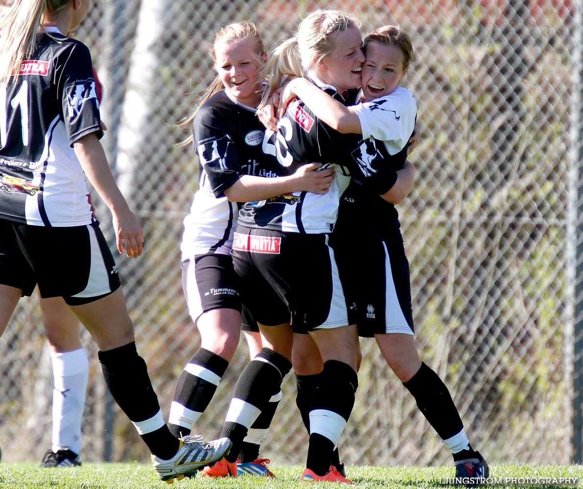 Svenska Cupen Skövde KIK-Qviding FIF 3-2,dam,Lillegårdens IP,Skövde,Sverige,Fotboll,,2012,53001