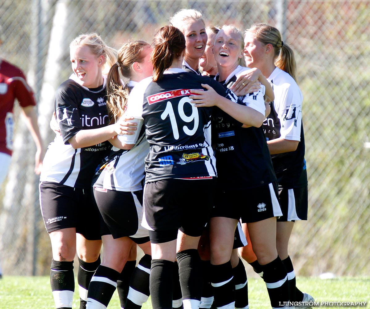 Svenska Cupen Skövde KIK-Qviding FIF 3-2,dam,Lillegårdens IP,Skövde,Sverige,Fotboll,,2012,53004