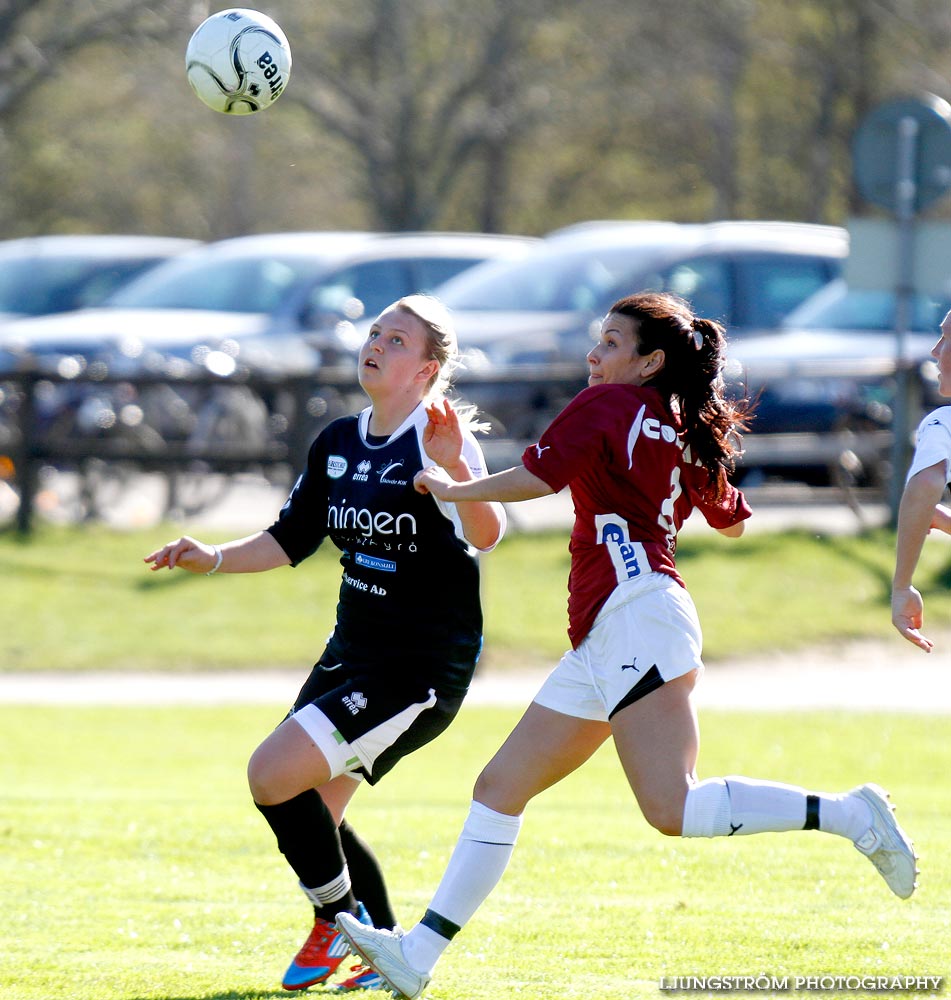 Svenska Cupen Skövde KIK-Qviding FIF 3-2,dam,Lillegårdens IP,Skövde,Sverige,Fotboll,,2012,53011