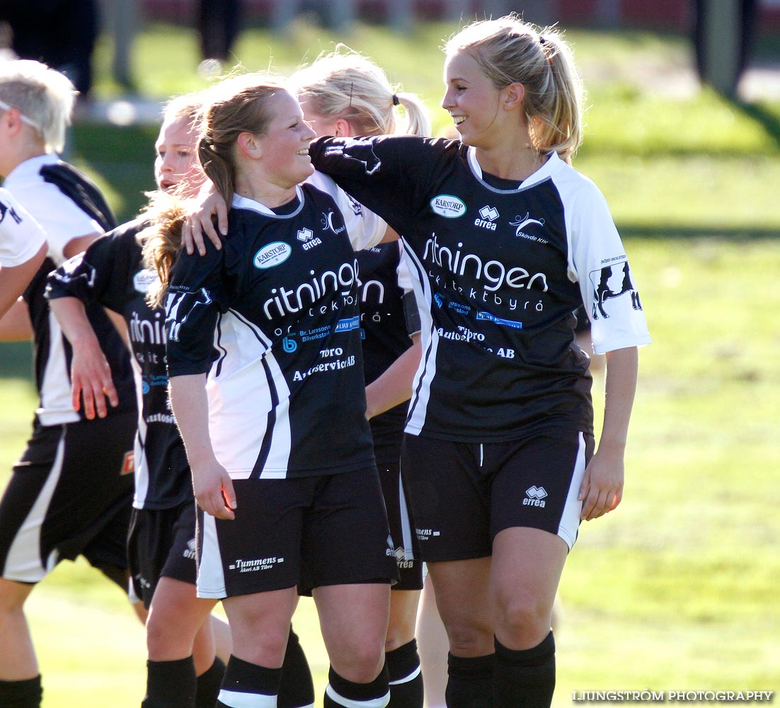 Svenska Cupen Skövde KIK-Qviding FIF 3-2,dam,Lillegårdens IP,Skövde,Sverige,Fotboll,,2012,53016