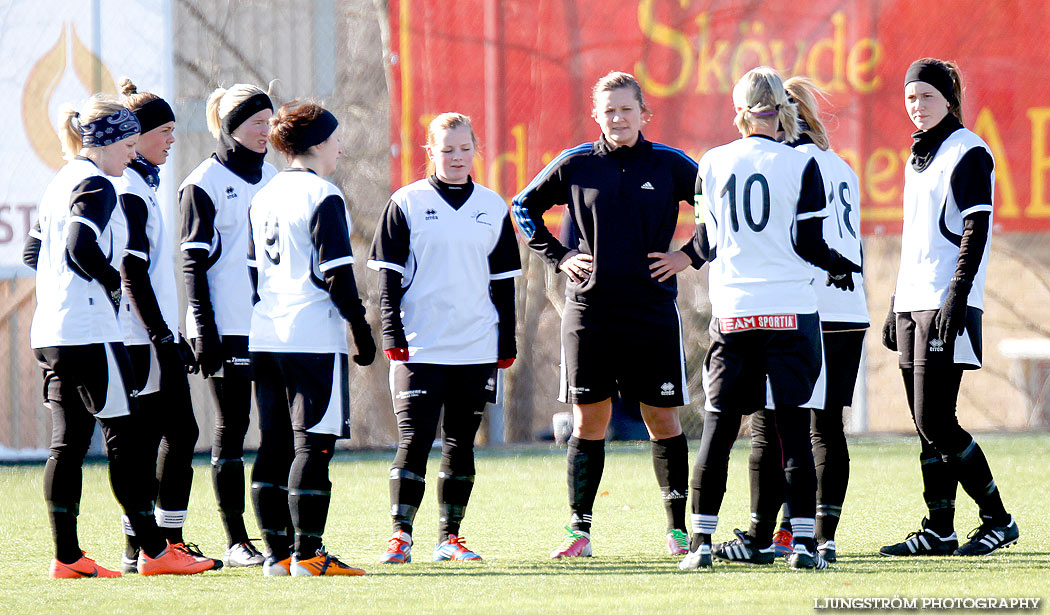 Träningsmatch Skövde KIK-Göteborgs DFF 5-1,dam,Södermalms IP,Skövde,Sverige,Fotboll,,2013,66331