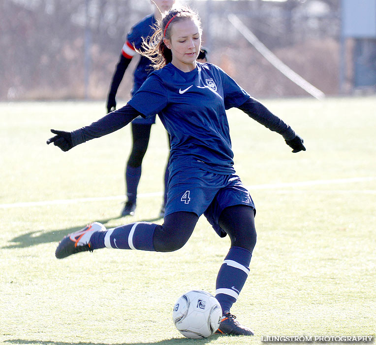 Träningsmatch Skövde KIK-Göteborgs DFF 5-1,dam,Södermalms IP,Skövde,Sverige,Fotboll,,2013,66346