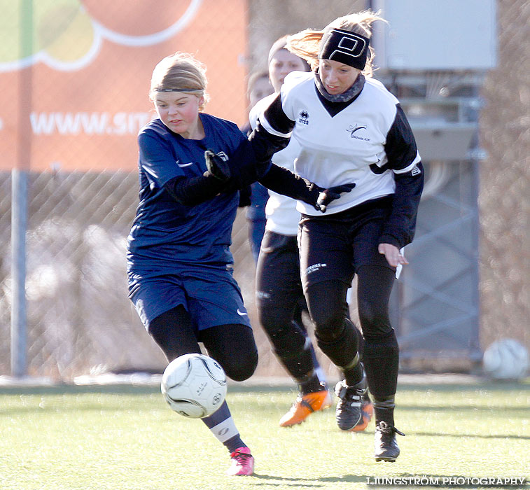 Träningsmatch Skövde KIK-Göteborgs DFF 5-1,dam,Södermalms IP,Skövde,Sverige,Fotboll,,2013,66351