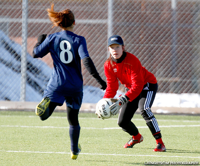 Träningsmatch Skövde KIK-Göteborgs DFF 5-1,dam,Södermalms IP,Skövde,Sverige,Fotboll,,2013,66355