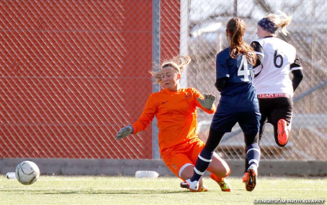 Träningsmatch Skövde KIK-Göteborgs DFF 5-1,dam,Södermalms IP,Skövde,Sverige,Fotboll,,2013,66379