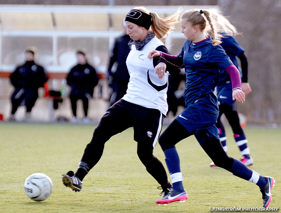 Träningsmatch Skövde KIK-Göteborgs DFF 5-1,dam,Södermalms IP,Skövde,Sverige,Fotboll,,2013,66385