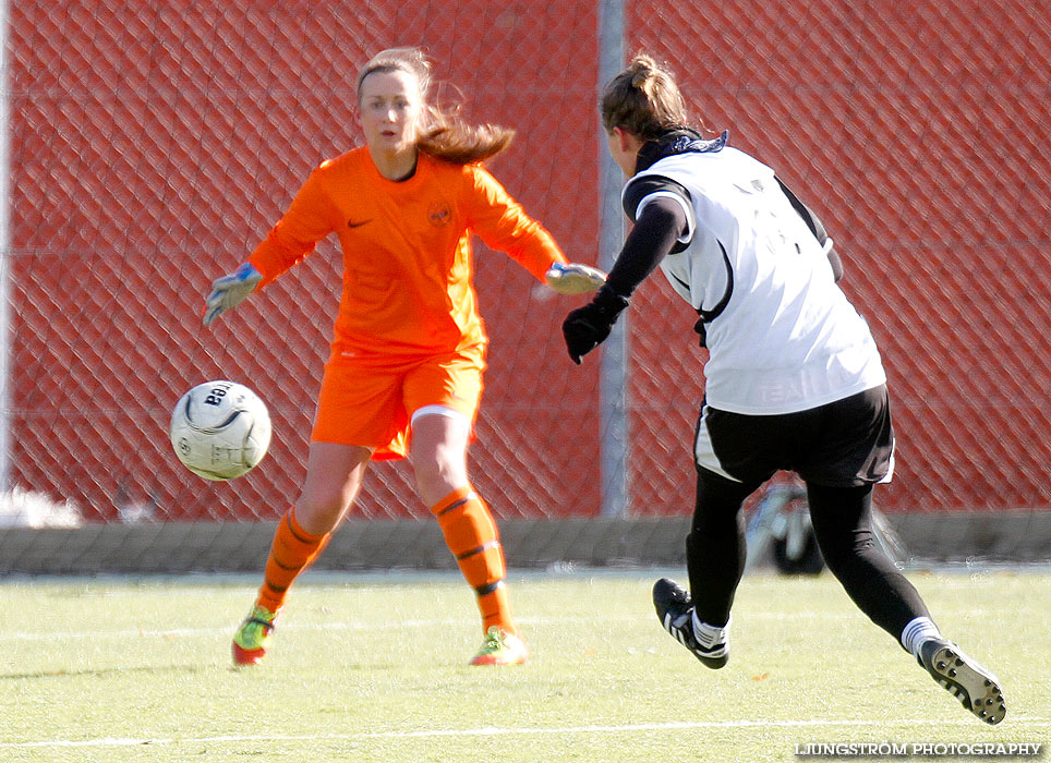 Träningsmatch Skövde KIK-Göteborgs DFF 5-1,dam,Södermalms IP,Skövde,Sverige,Fotboll,,2013,66391