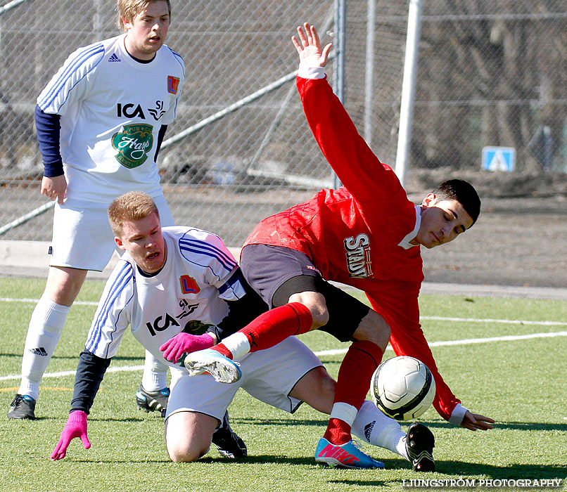 Träningsmatch Tidans IF-Lerdala IF 3-3,herr,Södermalms IP,Skövde,Sverige,Fotboll,,2013,67818